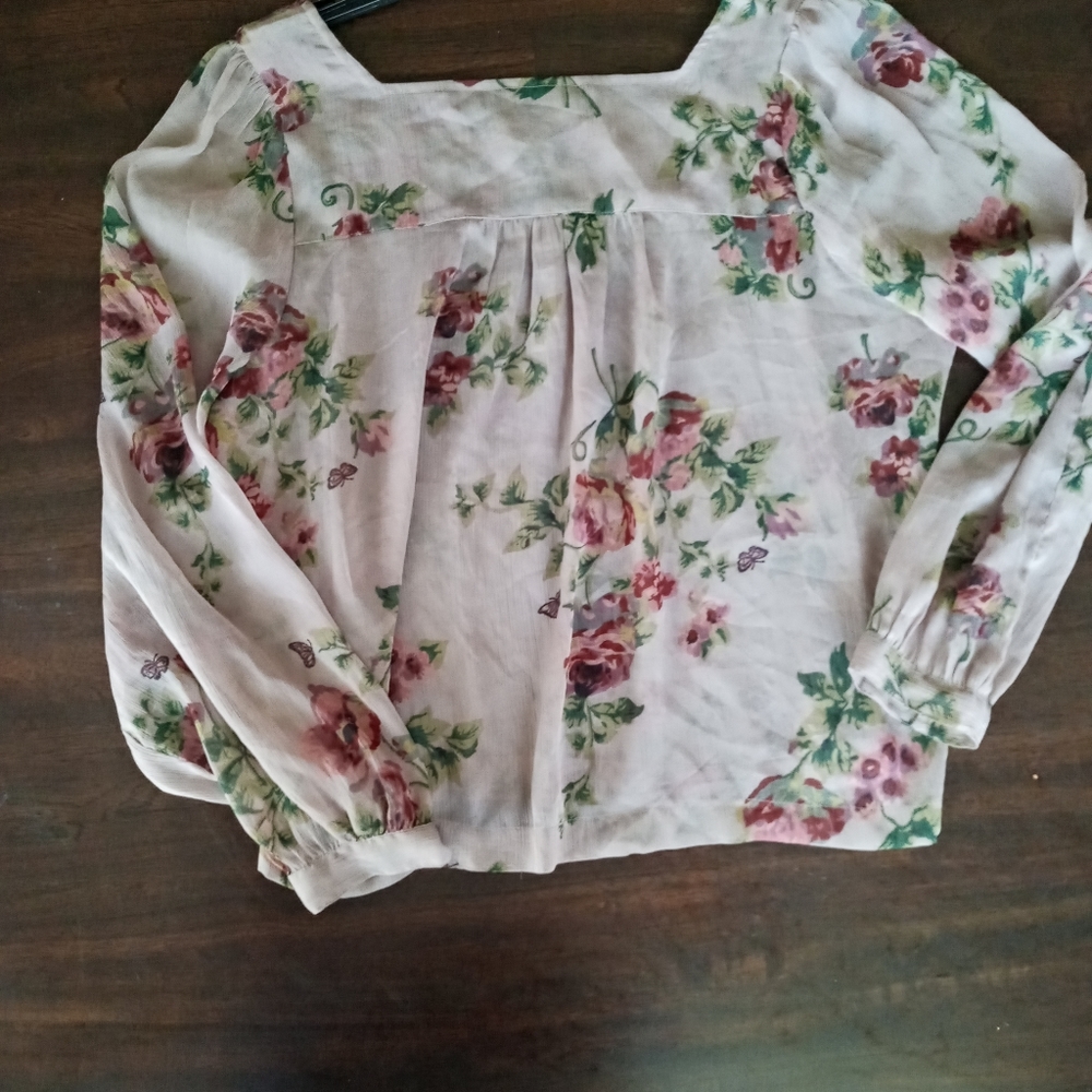 Jessica Simpson floral tunic